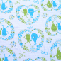 Preview: Blümchen muslin 120x120cm Organic Cotton (Pack of 2)