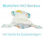 Preview: Blümchen Schnäppchenpaket 5 Stück All-in-One Bambus Windel (3,5-15kg)