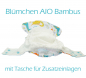 Preview: Blümchen All-in-One Bamboo diaper (3,5-15kg) velcro Cozy Designs (without core)
