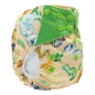 Preview: Blümchen All-in-One Bambus Windel Drucki (3,5-15kg) Wasserfarben Kollektion