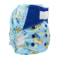 Preview: Blümchen All-in-One Bamboo diaper (3,5-15kg) Hook and loop watercolor collection