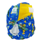 Preview: Blümchen All-in-One Bamboo diaper (3,5-15kg) Hook and loop watercolor collection