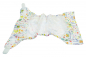 Preview: Blümchen daypack Birdseye sized diaper/ shaped prefold 5pcs. Organic Cotton + 1 cover