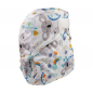 Preview: Blümchen diaper cover OneSize (3,5-16kg) Hook and Loop Fantasy 2