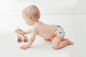 Preview: Blümchen salespack 5 pcs. PREMIUM All-in-One Bamboo diaper (3,5-15kg)