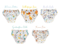 Preview: Blümchen training pant bamboo (3-5 Years) Fantasy