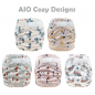 Preview: Blümchen multipack All-in-One Bamboo diaper (3,5-15kg) Cozy Designs (without core)