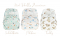 Preview: Blümchen 2in1 OneSize Shell Kletter Cozy Designs (3-16kg) - Made in Turkey
