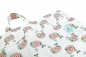 Preview: Blümchen hängender Windelsack XL mit Zip Cozy Designs