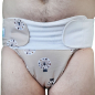 Preview: Blümchen Adult/ Junior incontinence pant Hook and Loop Cozy Lion