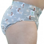 Preview: Blümchen Adult/ Junior incontinence pant hook and loop Cozy Dog