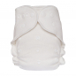 Preview: 2nd quality Blümchen Kuschel diaper Organic Cotton OneSize (3-16kg)