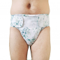 Preview: Blümchen Adult/ Junior 2in1 incontinence pant FLORAL white (without pad)