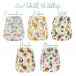 Preview: Blümchen 2in1 ECO shell OneSize Snap (3-16kg) Wildlife