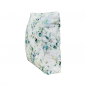 Preview: Blümchen Volumen Windelsack/ Wetbag FLORAL weiss - recycled Polyester