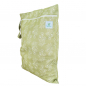 Preview: Blümchen Windelsack/ Wetbag PUL mit Zip FLORAL green (Made in Turkey)