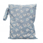 Preview: Blümchen Windelsack/ Wetbag PUL mit Zip Harmony - recycled Polyester