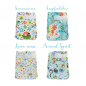 Preview: Blümchen slimfit diaper cover OneSize (3,5-16kg) Designs