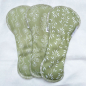 Preview: Blümchen waterproof butterfly pads/ Panty liners HEMP bamboo 3pcs.