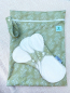 Preview: Blümchen wetbag PUL FLORAL green (Made in Turkey)