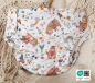 Preview: Blümchen 2in1 XL Shell Überhose Druckknopf (8-25kg) - Made in Turkey