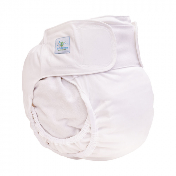 2nd Quality 5 pcs. Blümchen Adult/ Junior 2in1 incontinence pant white (without pad)