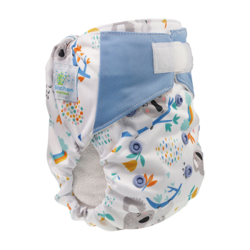 Blümchen All-in-One Bambus Windel Kletter Fanatsy 2 (3,5-15kg)