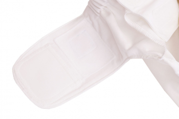 2nd Quality 5 pcs. Blümchen Adult/ Junior 2in1 incontinence pant white (without pad)