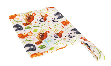 Blümchen PUL Tasche für Slipeinlagen Stilleinlagen XS Wildlife Edition