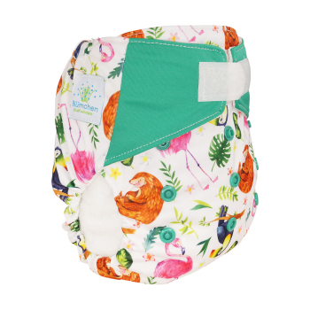Blümchen All-in-One Bambus Windel Kletter Wildlife Edition (3,5-15kg)