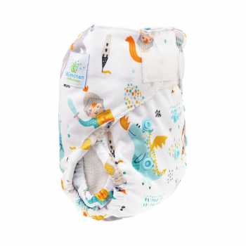 Blümchen diaper cover Newborn (3-6kg) Fantasy