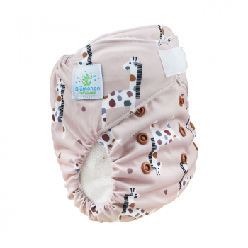 Blümchen daypack All-in-One pocket Bamboo diaper (3,5-15kg)