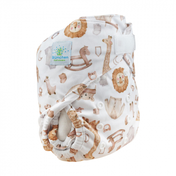 Blümchen diaper cover OneSize (3,5-16kg) Hook and Loop limited Edition