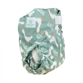 Blümchen diaper cover OneSize (3,5-16kg) Hook and Loop limited Edition