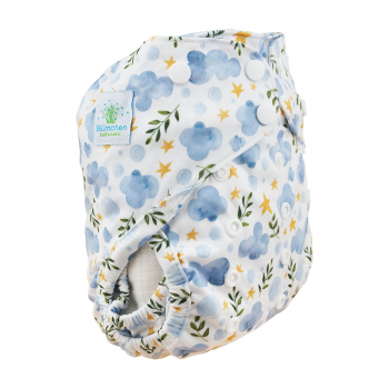 Blümchen diaper cover Snap OneSize (3,5-16kg) limited Edition