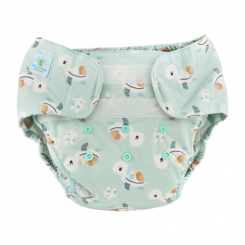 Blümchen XL diaper cover hook and loop (8-25kg) - Made in Turkey