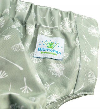 Blümchen Adult/ Junior 2in1 incontinence pant FLORAL green (without pad)