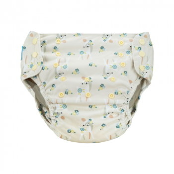 Blümchen diaper cover XL PUL Snaps Harmony - recycled Polyester