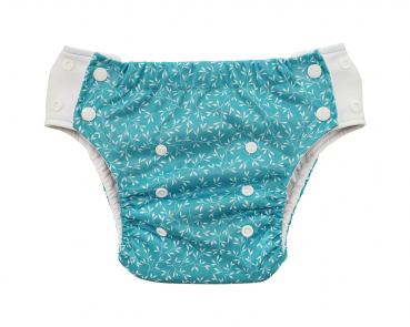 Blümchen Pull-up Pant FLORAL (5-15kg) - Schwimmwindel + Trainer - recycled PES