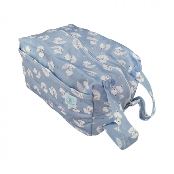 Blümchen wetbag trolley bag - recycled Polyester