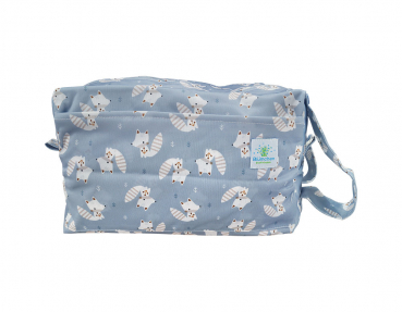 Blümchen wetbag trolley bag - recycled Polyester