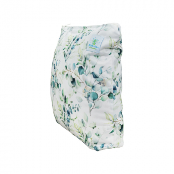 Blümchen Volumen Windelsack/ Wetbag FLORAL weiss - recycled Polyester