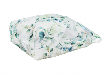 Blümchen Volumen Windelsack/ Wetbag FLORAL weiss - recycled Polyester