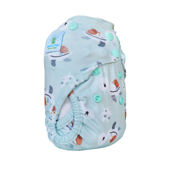Blümchen 2in1 XS Shell Druckknopf COZY (2-7kg) - Made in Turkey