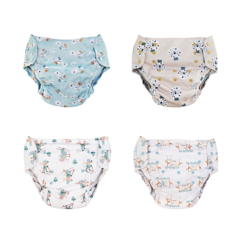 Blümchen 2in1 XL Shell Überhose Drucki COZY Designs (8-25kg) - recycled Polyester