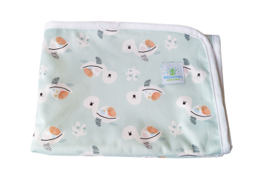 Blümchen wasserdichte Wickelunterlage COZY Designs