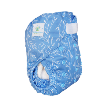 Blümchen OneSize Kletter Überhose (3,5-16kg) FLORAL - recycled Polyester