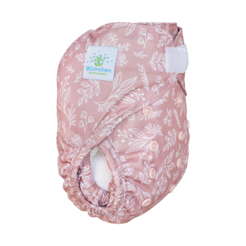 Blümchen OneSize Kletter Überhose (3,5-16kg) FLORAL - recycled Polyester