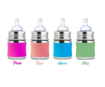 Purakiki Babyflasche 125 ml mit Sauger plastikfrei!