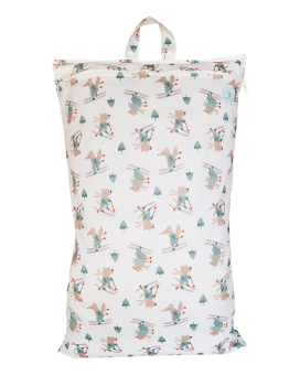 Blümchen hängender Windelsack XL mit Zip Cozy Designs